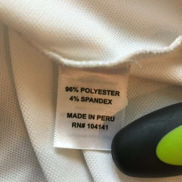 Walter Hagen 11 Majors Men's 3-Button Golf Polo Sz XXL Colorblock Blue and White - Picture 12 of 15